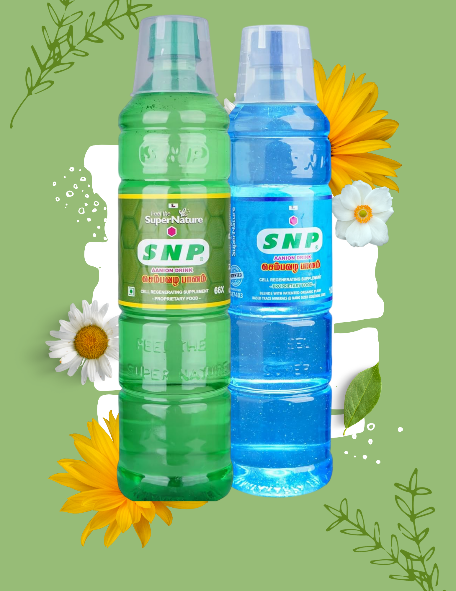 snp aanion drink 66x and 108x