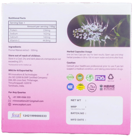 SNP Poonai Meesai Capsules