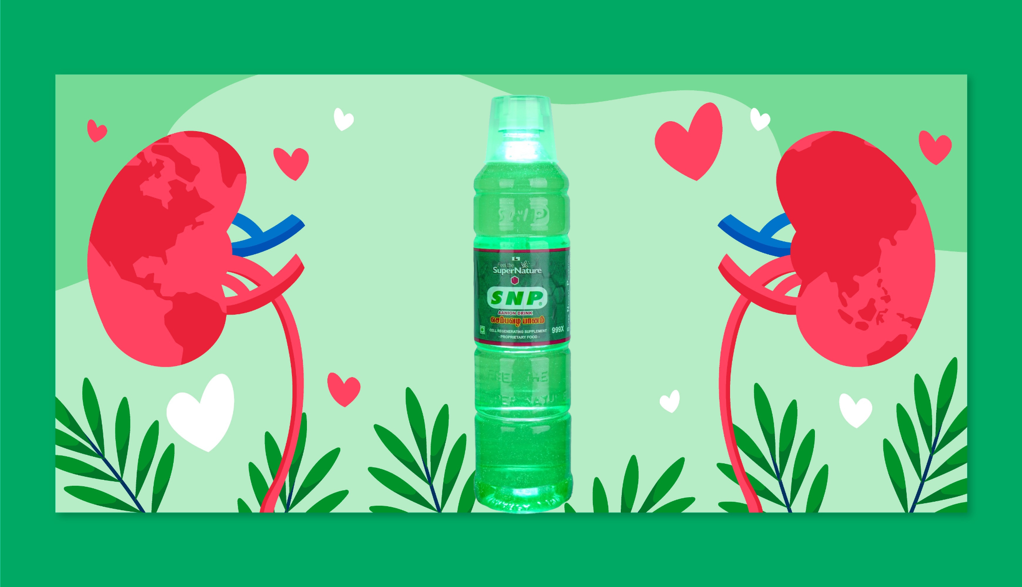 snp anion drink support kidney health