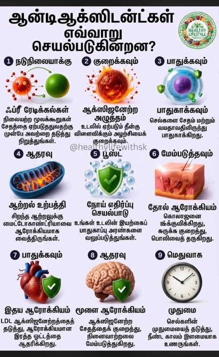snp anti-oxidant benefits