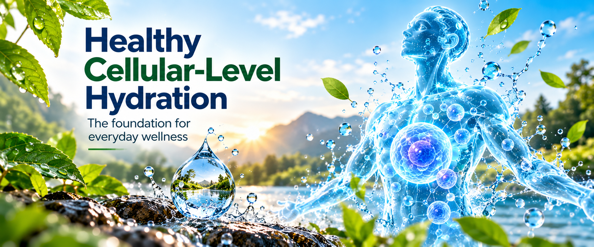 snp Healthy Cellular Hydration in Nature